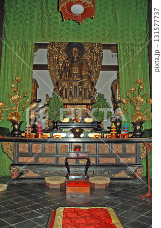 京都　宇治　黄檗宗　萬福寺　大雄宝殿　釈迦如来 131577737