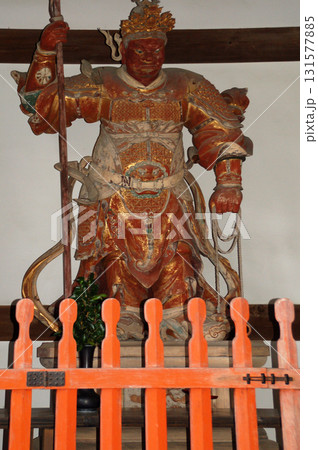 京都 宇治 黄檗宗 萬福寺 天皇殿 四天王 広目天 京都 宇治 黄檗宗 萬福寺 天皇殿 四天王 広目天 131577885