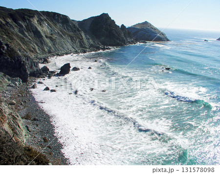 アメリカ　カリフォルニア州　ビッグサー　太平洋岸の絶景 131578098