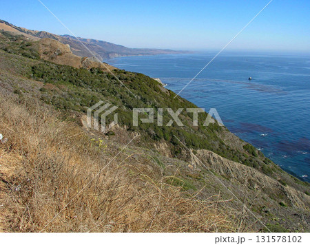 アメリカ　カリフォルニア州　ビッグサー　太平洋岸の絶景 131578102