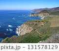 アメリカ　カリフォルニア州　ビッグサー　太平洋岸の絶景 131578129