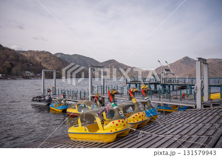 【栃木】中禅寺湖のスワンボート 131579943