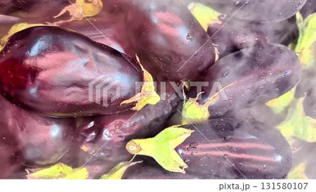 This video highlights the beauty and culinary uses of eggplants 131580107