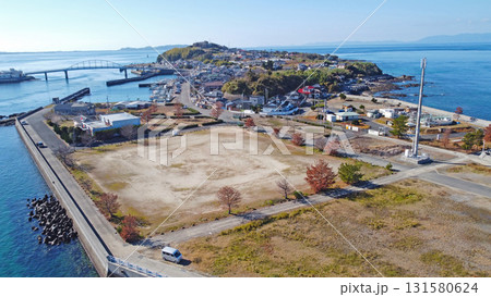 通詞島のドローン空撮 131580624