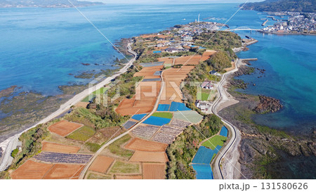 通詞島のドローン空撮 131580626
