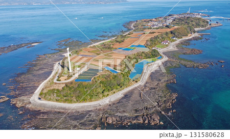 通詞島のドローン空撮 131580628