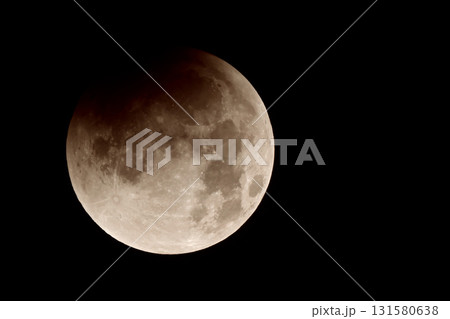 皆既月蝕　lunar eclipse　月  アルテミス計画　Artemis program 131580638