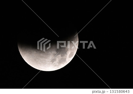 皆既月蝕　lunar eclipse　月  アルテミス計画　Artemis program 131580643
