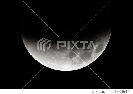 皆既月蝕　lunar eclipse　月  アルテミス計画　Artemis program 131580644