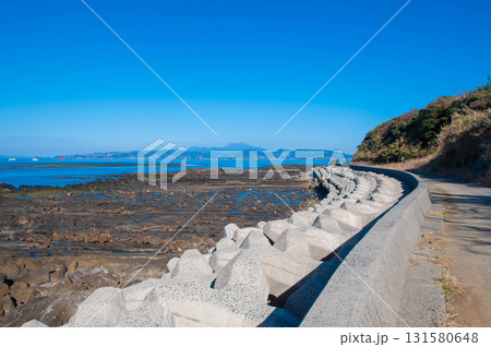 通詞島の北側の海岸線 131580648