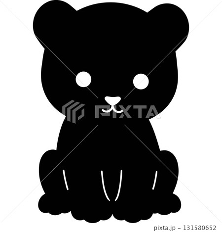 Cute Animal Silhouettes 131580652