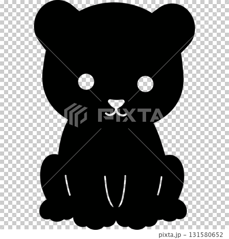 Cute Animal Silhouettes 131580652