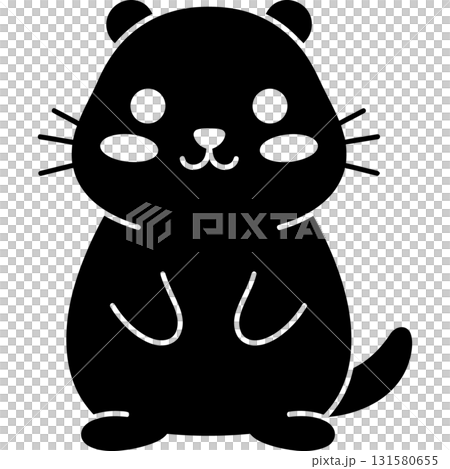 Cute Animal Silhouettes Cute Animal Silhouettes 131580655