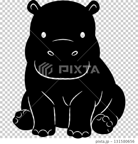 Cute Animal Silhouettes 131580656