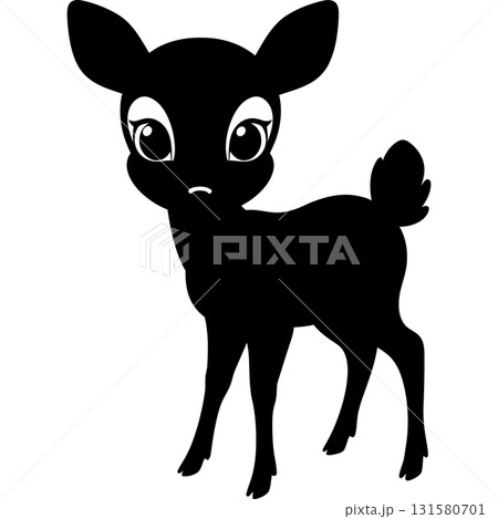 Cute Animal Silhouettes 131580701