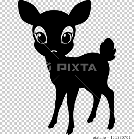 Cute Animal Silhouettes 131580701