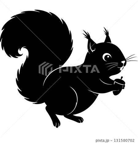 Cute Animal Silhouettes 131580702