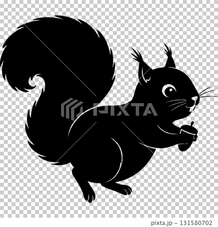 Cute Animal Silhouettes 131580702