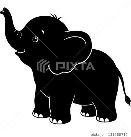 Cute Animal Silhouettes 131580715