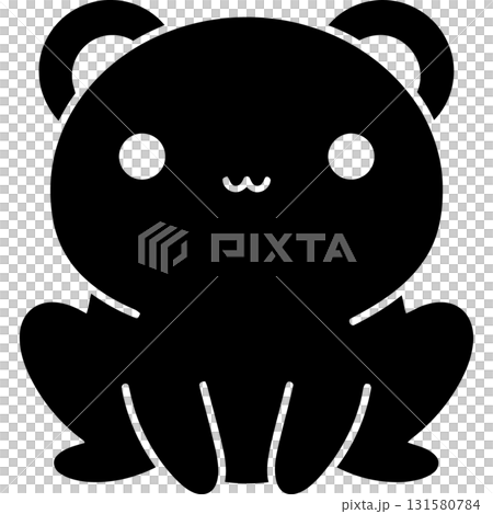 Cute Animal Silhouettes 131580784