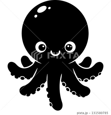 Cute Animal Silhouettes 131580785