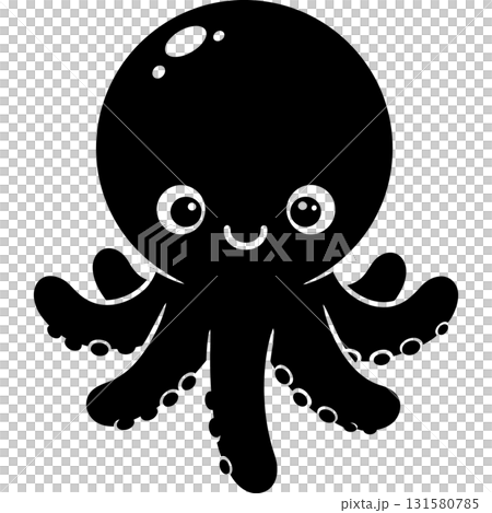 Cute Animal Silhouettes 131580785