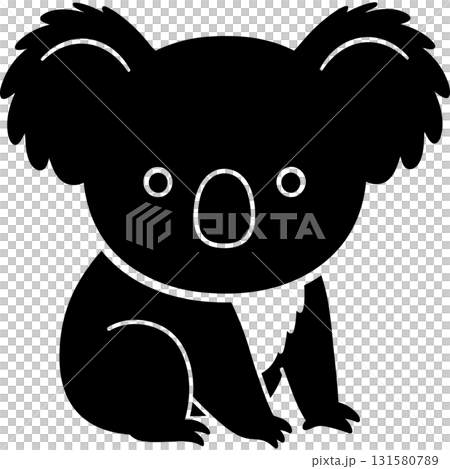 Cute Animal Silhouettes 131580789