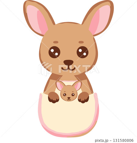 Cute Animal Silhouettes 131580806