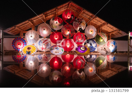 山鹿灯籠浪漫・百華百彩の和傘 山鹿灯籠浪漫・百華百彩の和傘 131581799