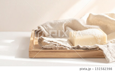 幻想的な光と霧が演出するアーティスティックソープ写真 131582398