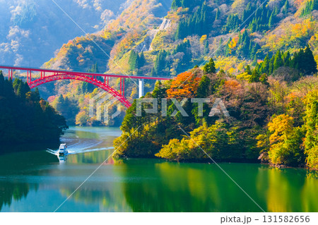 庄川峡（秋） 131582656