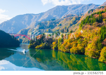 庄川峡（秋） 131582735