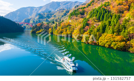 庄川峡（秋） 131582757