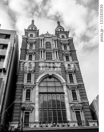 神戸元町、旧居留地あたりの景観　モノクロで撮影 131583030