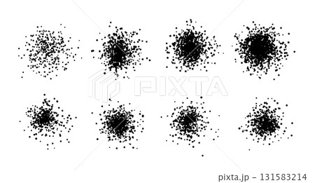 Spray spot pattern Spray spot pattern 131583214