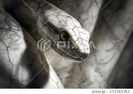 Symbol of Rupture - Snake Within Shattered Sculpture Symbol of Rupture - Snake Within Shattered Sculpture 131583362