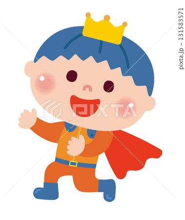 お遊戯会で劇をしている男の子のイラスト お遊戯会で劇をしている男の子のイラスト 131583571