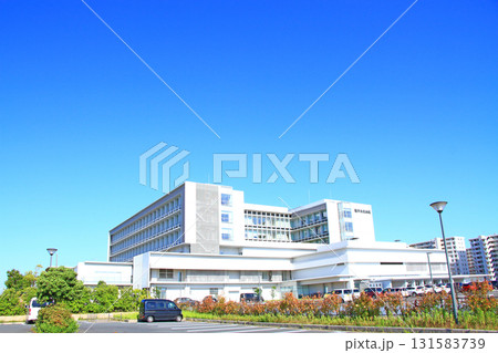 愛知県稲沢市、稲沢市民病院の風景 愛知県稲沢市、稲沢市民病院の風景 131583739