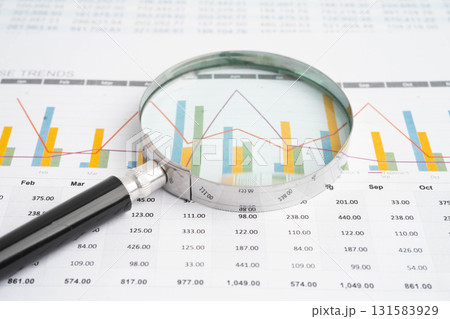 Chart graph paper. Finance, account, statistic, investment data economy, stock exchange business. Chart graph paper. Finance, account, statistic, investment data economy, stock exchange business. 131583929