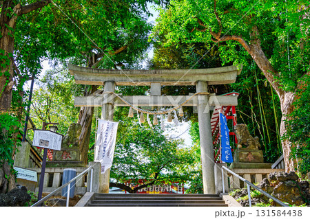 東京都品川区大崎 居木神社(いるぎじんじゃ) 鳥居 江戸時代から厄払いのパワースポット 東京都品川区大崎 居木神社(いるぎじんじゃ) 鳥居 江戸時代から厄払いのパワースポット 131584438