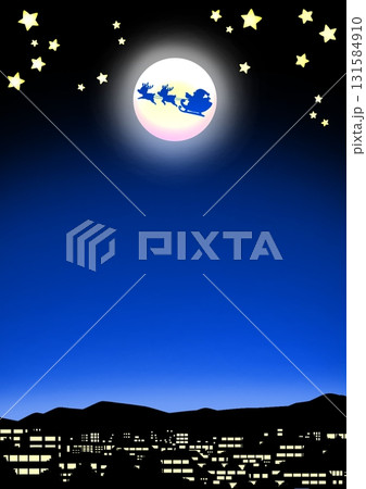 月夜のサンタクロース 131584910