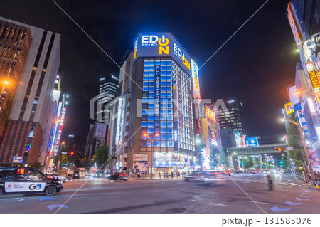 《東京都》秋葉原電気街・都市夜景 《東京都》秋葉原電気街・都市夜景 131585076
