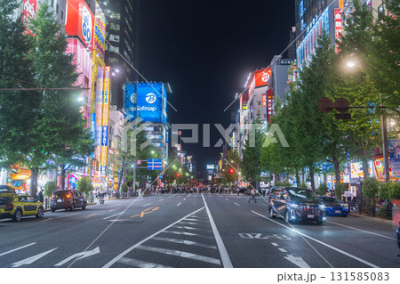 《東京都》秋葉原電気街・都市夜景 《東京都》秋葉原電気街・都市夜景 131585083