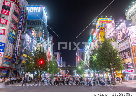 《東京都》秋葉原電気街・都市夜景 131585086