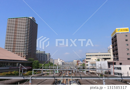 阪急神戸線　西宮北口駅付近の風景 131585317
