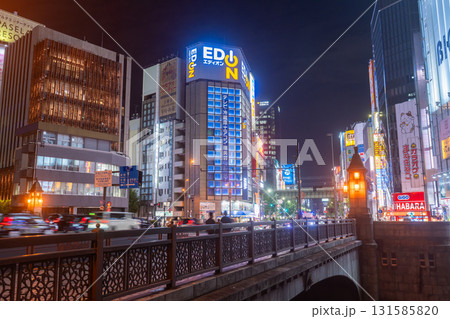 《東京都》秋葉原電気街・都市夜景 131585820