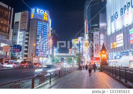《東京都》秋葉原電気街・都市夜景 131585823