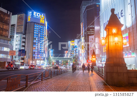 《東京都》秋葉原電気街・都市夜景 131585827