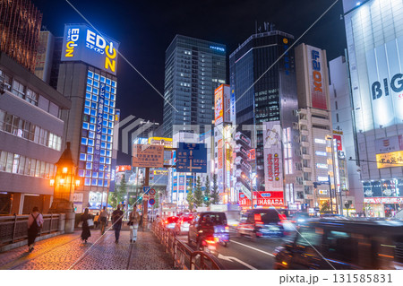 《東京都》秋葉原電気街・都市夜景 131585831