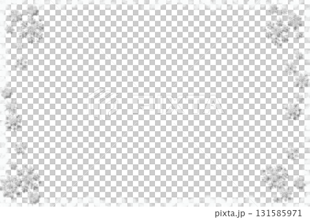 Dark blue mystical surface in a frame of white snowflakes Dark blue mystical surface in a frame of white snowflakes 131585971